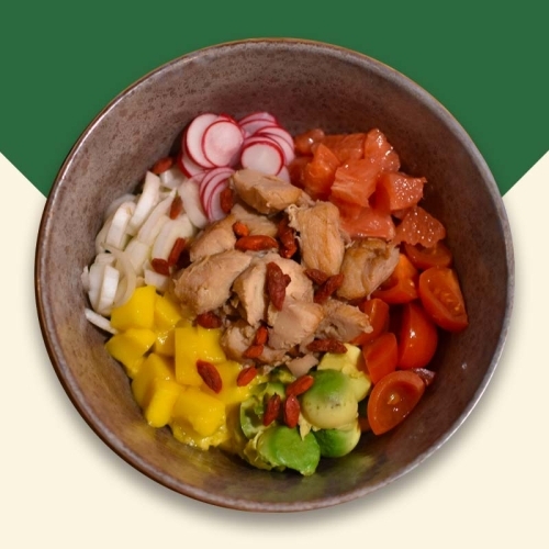 Pokè di pollo